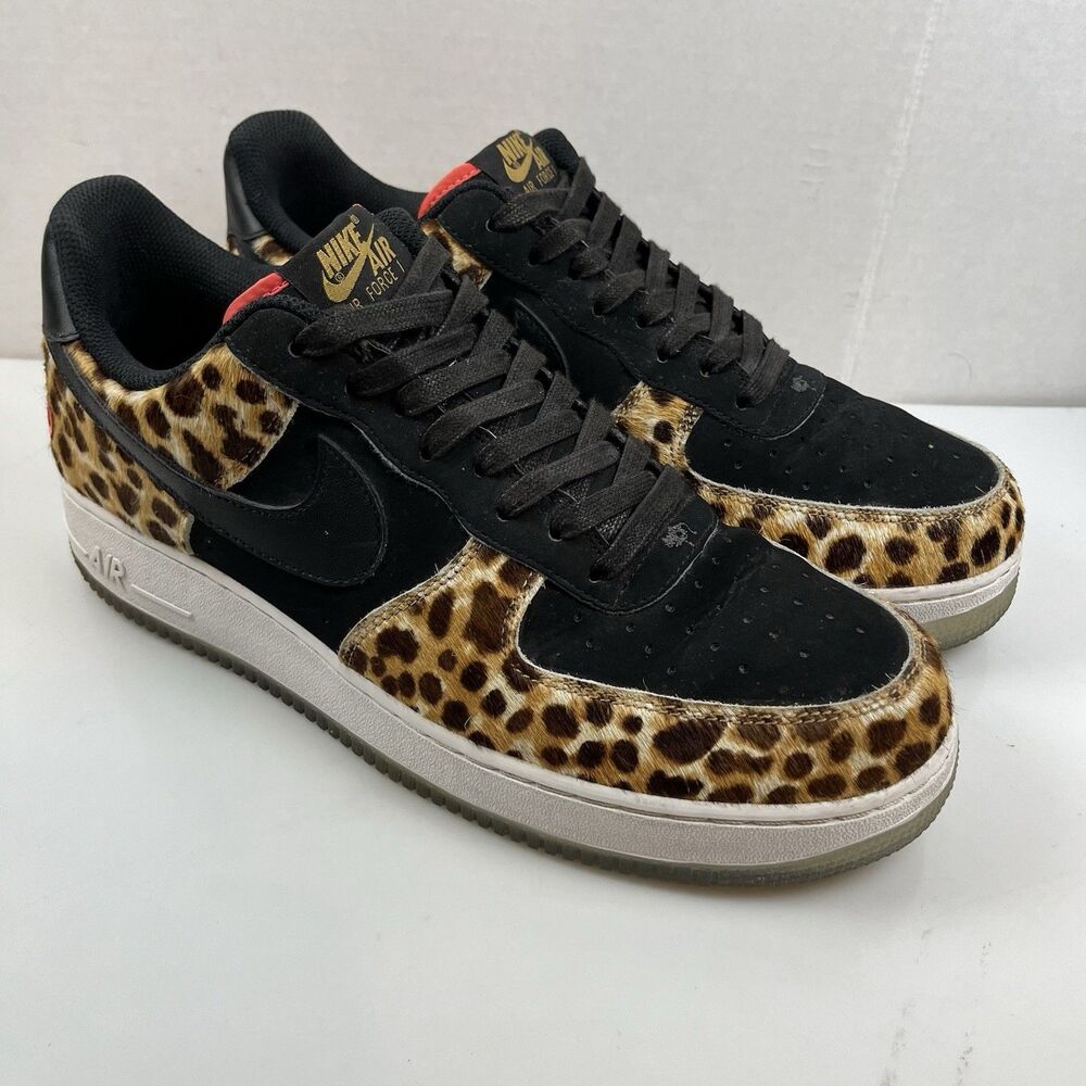 Nike X Saner Air Force 1 Latin Heritage Month Jaguar AH7738-001 Mens Size 11
